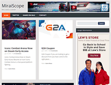 Tablet Screenshot of miraiscope.com